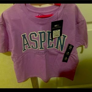 Aspen Colorado girls medium top
